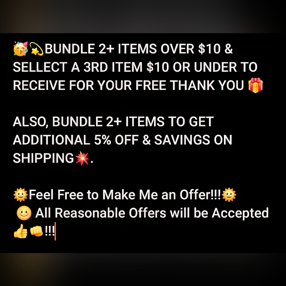 🤗 Promotional Bundle Offer - Multiple Items Shopping Deal